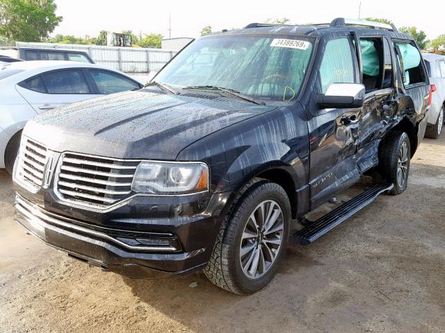 5LMJJ2HT9FEJ07967 - 2015 LINCOLN NAVIGATOR 黑色 照片 2