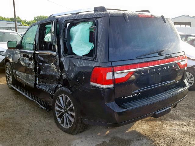 5LMJJ2HT9FEJ07967 - 2015 LINCOLN NAVIGATOR 黑色 照片 3