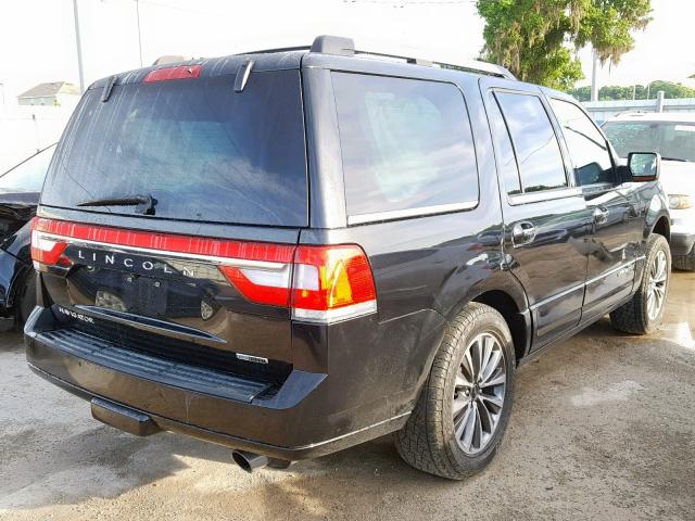 5LMJJ2HT9FEJ07967 - 2015 LINCOLN NAVIGATOR 黑色 照片 4