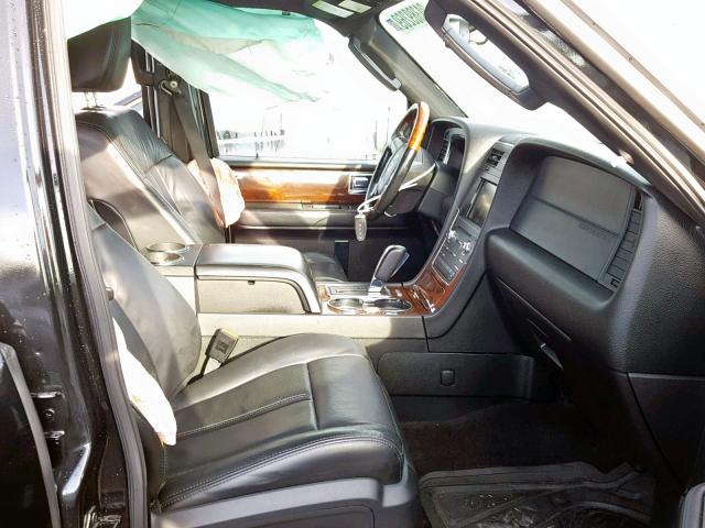 5LMJJ2HT9FEJ07967 - 2015 LINCOLN NAVIGATOR 黑色 照片 5