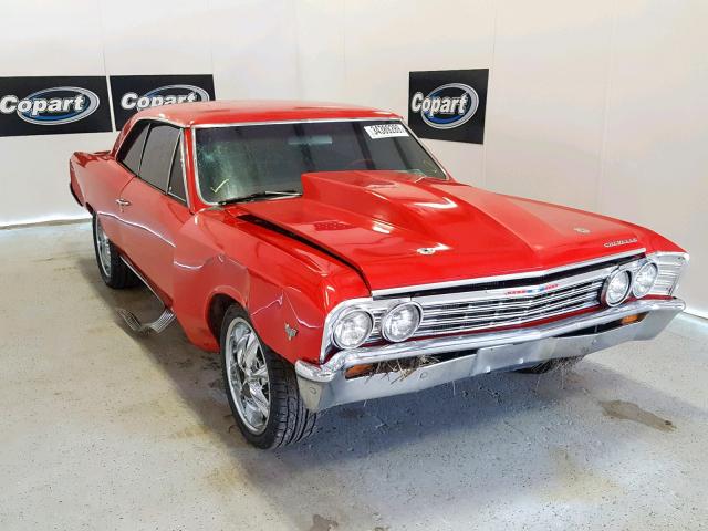 136177B130561 - 1967 CHEVROLET CHEVELL SS RED photo 1