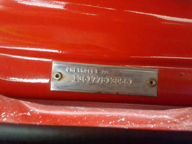 136177B130561 - 1967 CHEVROLET CHEVELL SS RED photo 10