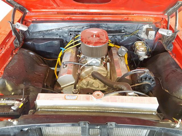 136177B130561 - 1967 CHEVROLET CHEVELL SS RED photo 7