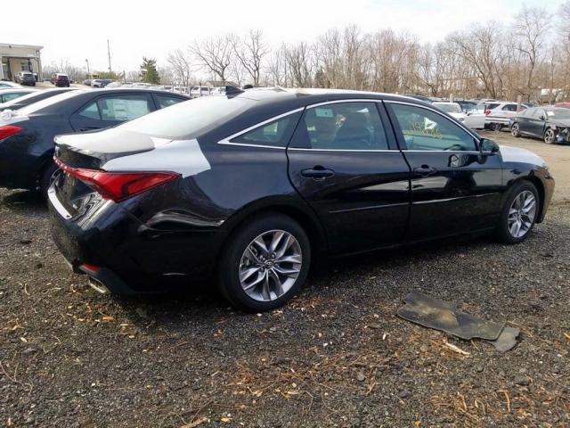 4T1BZ1FB0KU017529 - 2019 TOYOTA AVALON XLE BLACK photo 4