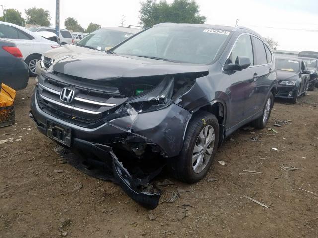 2HKRM4H71DH633104 - 2013 HONDA CR-V EXL  photo 2