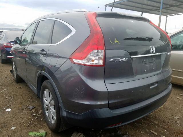 2HKRM4H71DH633104 - 2013 HONDA CR-V EXL  photo 3