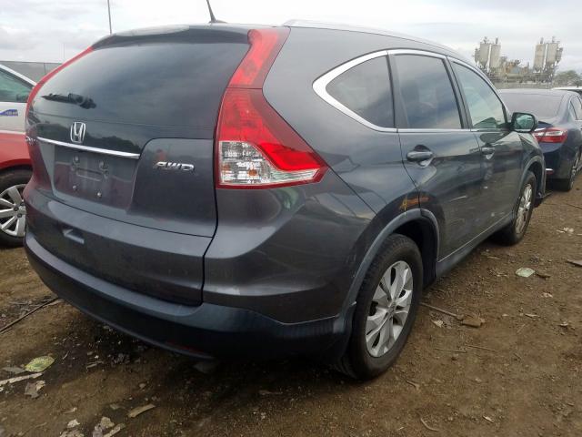 2HKRM4H71DH633104 - 2013 HONDA CR-V EXL  photo 4