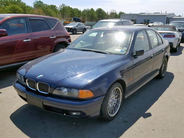 WBADN5340YGC93920 - 2000 BMW 540 I BLUE photo 2