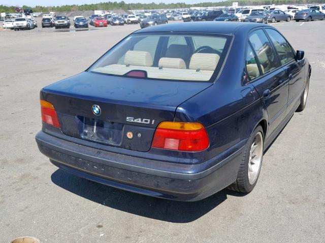 WBADN5340YGC93920 - 2000 BMW 540 I BLUE photo 4