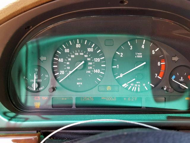 WBADN5340YGC93920 - 2000 BMW 540 I BLUE photo 8