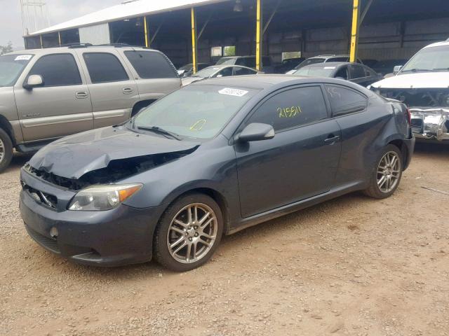 JTKDE177160115591 - 2006 TOYOTA SCION TC ნაცრისფერი ფოტო 2