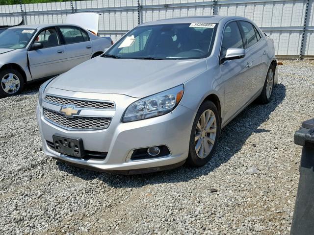 1G11H5SA0DF201439 - 2013 CHEVROLET MALIBU LTZ 灰色 照片 2