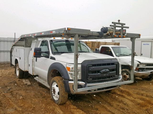 1FDUF5GY3BEA59814 - 2011 FORD F550 SUPER WHITE photo 1