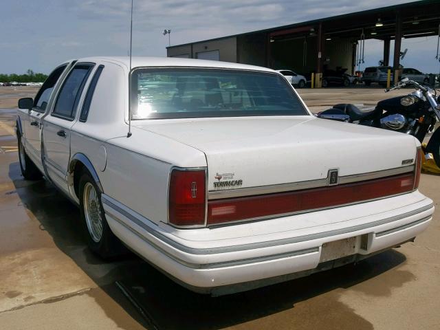 1LNLM81W0RY727751 - 1994 LINCOLN TOWN CAR WHITE photo 3