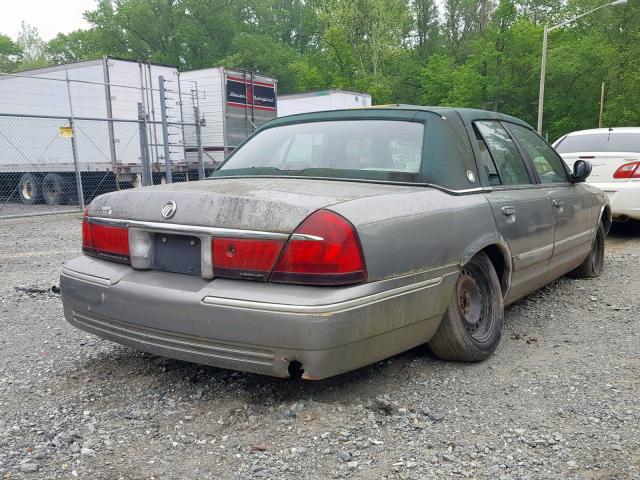 2MEFM74WXXX666377 - 1999 MERCURY GRAND MARQ GRAY photo 4