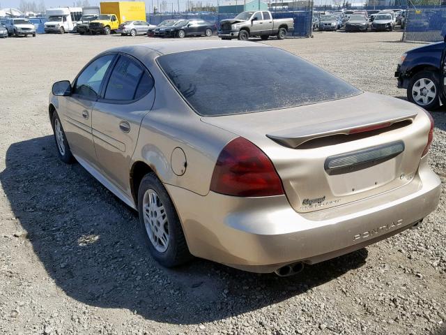 2G2WP522041353029 - 2004 PONTIAC GRAND PRIX 金色 照片 3
