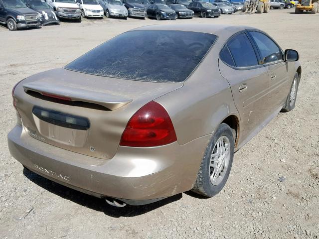 2G2WP522041353029 - 2004 PONTIAC GRAND PRIX 金色 照片 4