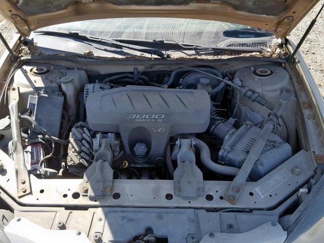 2G2WP522041353029 - 2004 PONTIAC GRAND PRIX 金色 照片 7