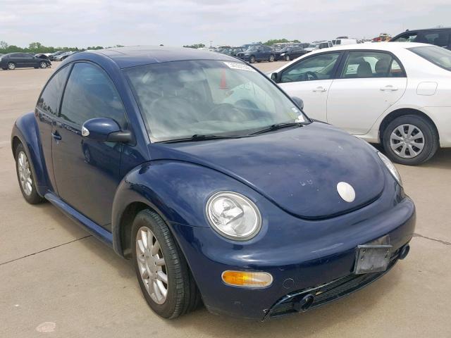 3VWCK31C44M404338 - 2004 VOLKSWAGEN NEW BEETLE Mavi foto 1