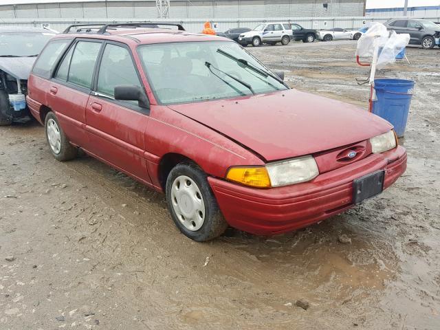 1FARP15JXRW212012 - 1994 FORD ESCORT LX RED photo 1