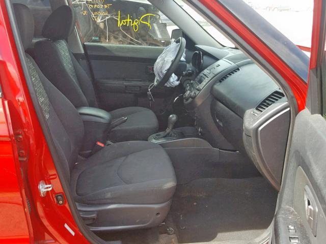 KNDJT2A26B7313331 - 2011 KIA SOUL ! Qırmızı foto 5