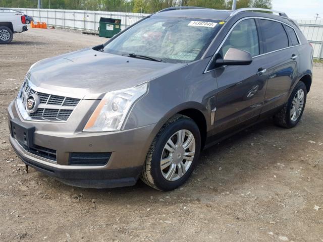 3GYFNDEY7BS575039 - 2011 CADILLAC SRX LUXURY GRAY photo 2