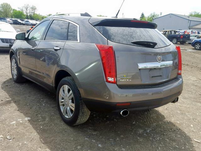 3GYFNDEY7BS575039 - 2011 CADILLAC SRX LUXURY GRAY photo 3