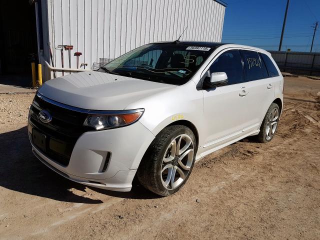 2FMDK3AK7DBA58832 - 2013 FORD EDGE SPORT  photo 2