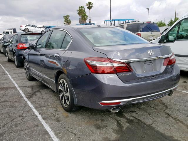 1HGCR3F83HA010143 - 2017 HONDA ACCORD EXL CHARCOAL photo 3