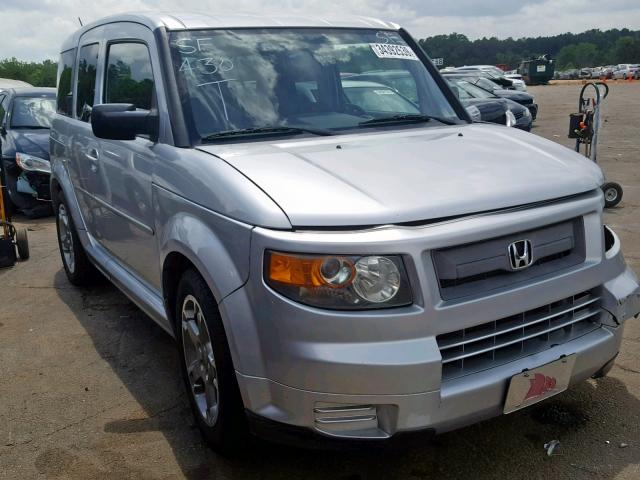 5J6YH18967L005484 - 2007 HONDA ELEMENT SC SILVER photo 1