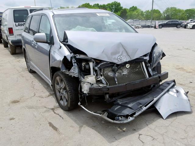 5TDXK3DCXDS389828 - 2013 TOYOTA SIENNA SPO SILVER photo 1