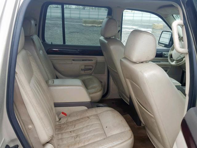 5LMEU68H84ZJ01255 - 2004 LINCOLN AVIATOR Qəhvəyi foto 6