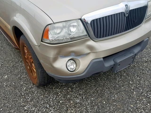5LMEU68H84ZJ01255 - 2004 LINCOLN AVIATOR Qəhvəyi foto 9
