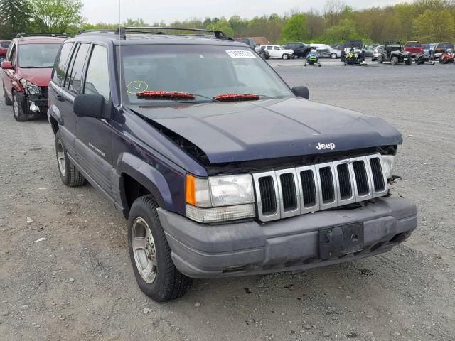 1J4GZ58S6VC633576 - 1997 JEEP GRAND CHER BLUE photo 1