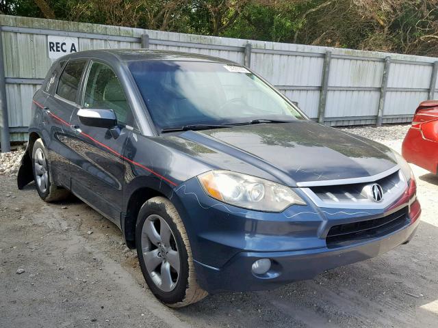 5J8TB18577A010009 - 2007 ACURA RDX TECHNO GRAY photo 1