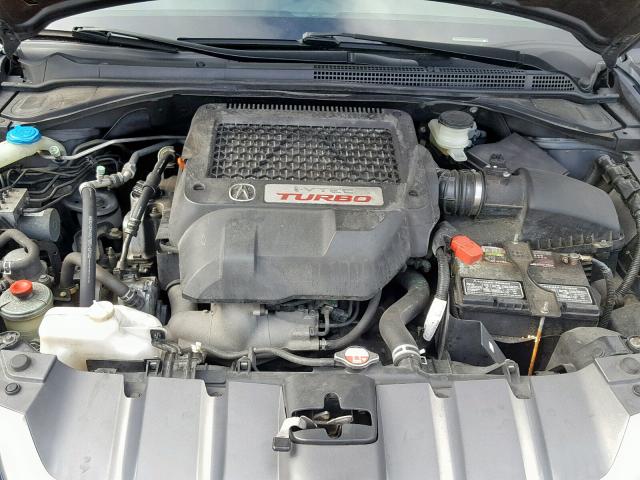 5J8TB18577A010009 - 2007 ACURA RDX TECHNO GRAY photo 7