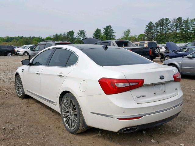 KNALN4D78G5208098 - 2016 KIA CADENZA LU WHITE photo 3