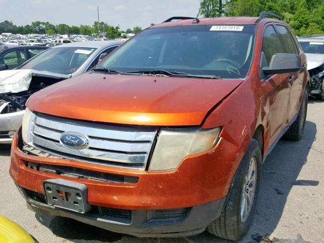 2FMDK36CX8BA91797 - 2008 FORD EDGE SE ORANGE photo 2