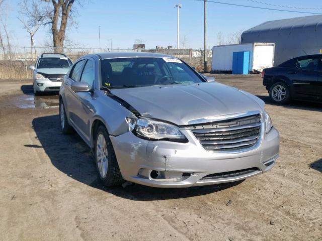 1C3CCBAB9DN696807 - 2013 CHRYSLER 200 LX SILVER photo 1