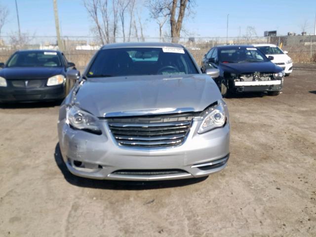 1C3CCBAB9DN696807 - 2013 CHRYSLER 200 LX SILVER photo 9