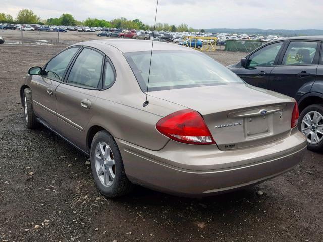 1FAFP56U26A204420 - 2006 FORD TAURUS SEL TAN photo 3