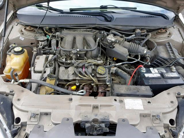 1FAFP56U26A204420 - 2006 FORD TAURUS SEL TAN photo 7