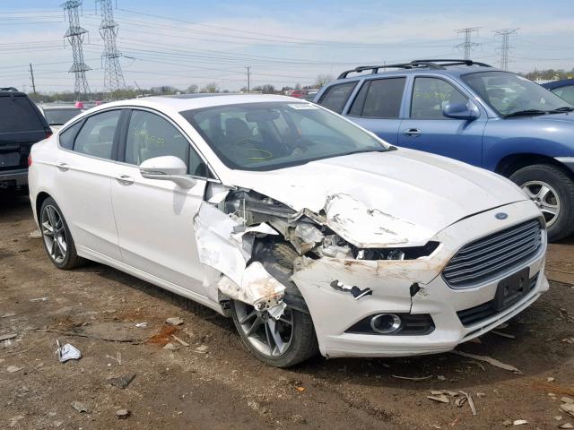 3FA6P0K91FR126819 - 2015 FORD FUSION TIT WHITE photo 1