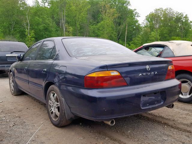 19UUA566XYA004104 - 2000 ACURA 3.2TL BLUE photo 3