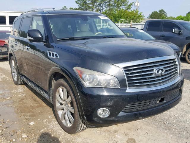 JN8AZ2NFXB9501337 - 2011 INFINITI QX56 BLACK photo 1