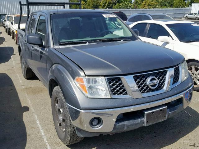 1N6AD07U16C400347 - 2006 NISSAN FRONTIER C GRAY photo 1