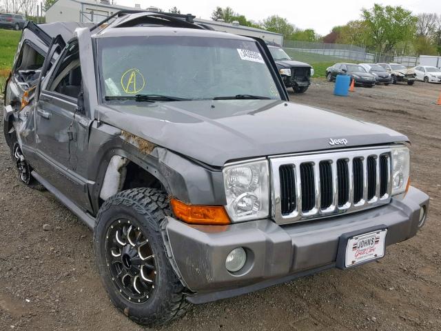 1J8HG48N98C155865 - 2008 JEEP COMMANDER GRAY photo 1