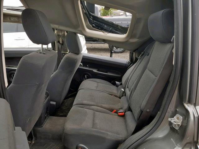 1J8HG48N98C155865 - 2008 JEEP COMMANDER GRAY photo 6