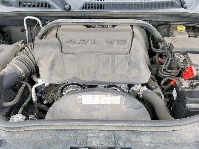 1J8HG48N98C155865 - 2008 JEEP COMMANDER GRAY photo 7