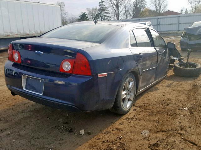 1G1ZH57B98F161243 - 2008 CHEVROLET MALIBU 1LT 蓝色 照片 4